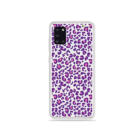 Capa Animal Print Purple para Galaxy A31