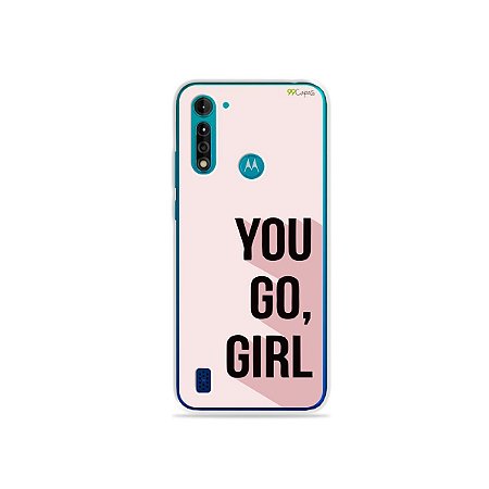 Capa para Moto G8 Power Lite - You Go, Girl