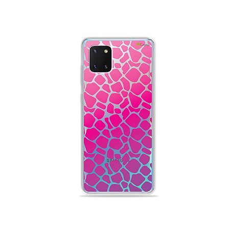 Capinha Animal Print Pink para Galaxy Note 10 Lite