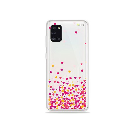 Capa para Galaxy Note 10 Plus - Corações Rosa