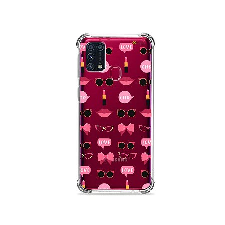 Capinha (transparente) para Galaxy M31 - Girls