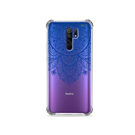 Capinha Mandala Azul para Redmi 9