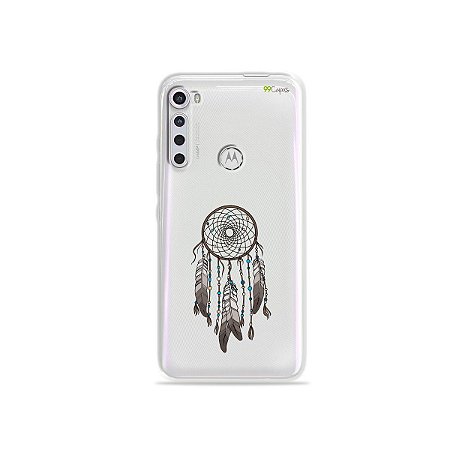 Capinha (transparente) para Moto One Fusion Plus - Filtro dos Sonhos -  99capas - Capinhas e cases personalizadas para celular