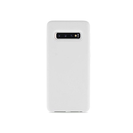 Silicone Case Branca para Galaxy S10 - 99Capas