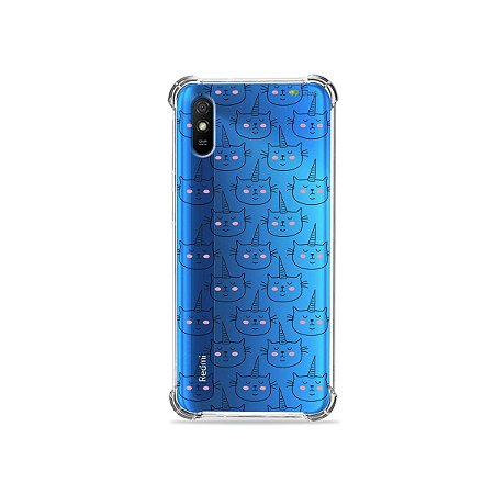 Capinha (transparente) para Redmi 9A - Catcorn