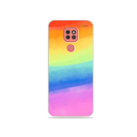 Capinha Rainbow para Moto G9 Play