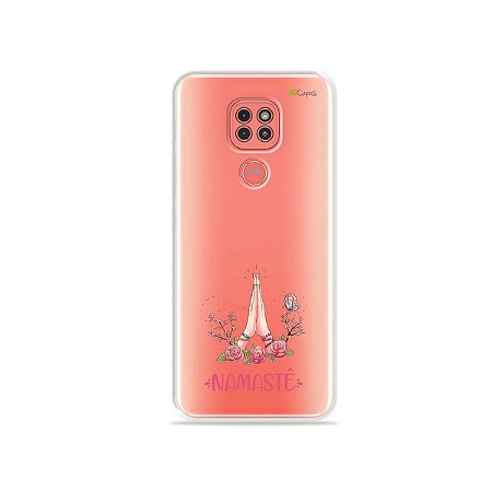 Capinha (Transparente) Namastê para Moto G9 Play