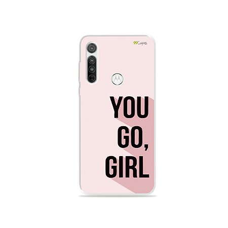 Capa para Moto G8 - You Go, Girl