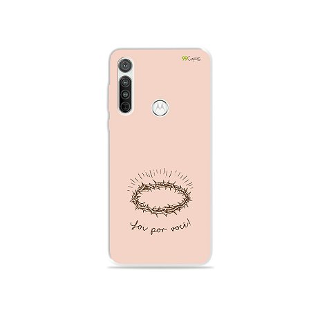 Capa para Moto G8 - Foi por você