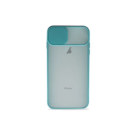 Capinha Soft Azul com proteção de câmera para iPhone 8 - 99Capas