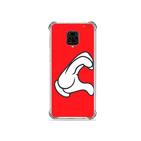 Capinha para Redmi Note 9S - Coração Mickey