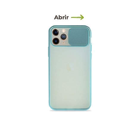 Capinha Soft Azul com proteção de câmera para iPhone 11 Pro - 99Capas
