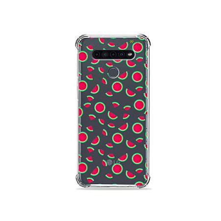 Capinha (Transparente) para LG K41s - Mini Melancias