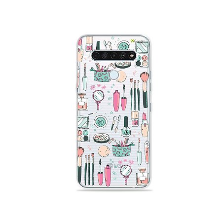 Capinha (Transparente) para LG K61 - Make Up