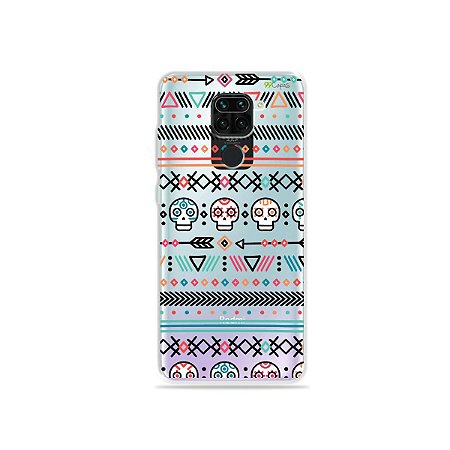 Capinha (Transparente) para Xiaomi Redmi Note 9 - Tribal