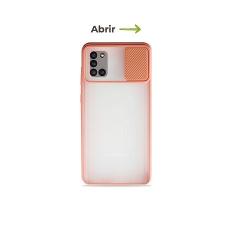 Capinha Soft Rosa com proteção de câmera para Galaxy A31 - 99Capas