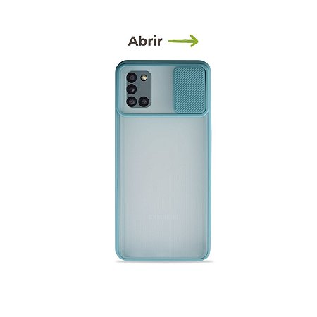Capinha Soft Azul com proteção de câmera para Galaxy A31 - 99Capas -  99capas - Capinhas e cases personalizadas para celular