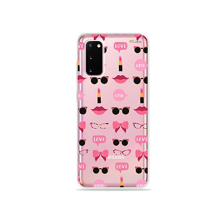 Capinha (Transparente) para Galaxy S20 - Girls