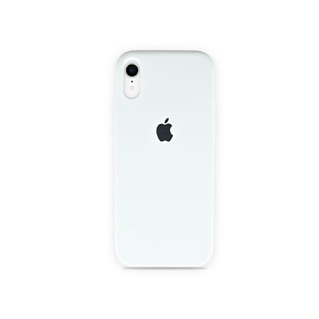 Silicone Case Branca para iPhone XR - 99Capas
