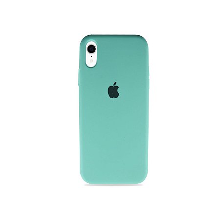 Silicone Case Verde Água para iPhone XR - 99Capas