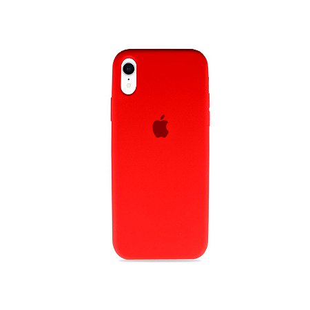 Silicone Case Vermelha para iPhone XR - 99Capas