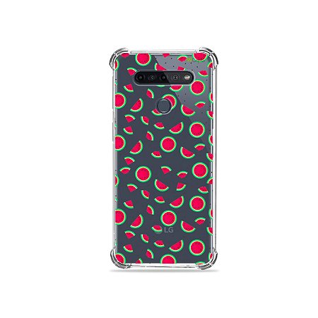 Capinha (Transparente) para LG K51s - Mini Melancias