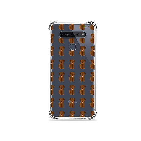 Capinha (Transparente) para LG K51s - Golden