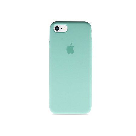 Silicone Case Verde Água para iPhone 8 Plus - 99Capas