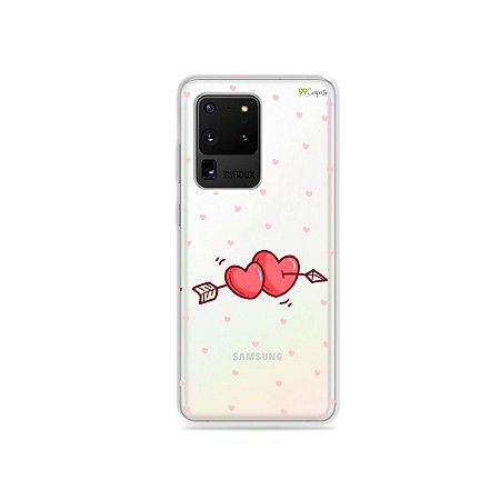 Capa (Transparente) para Galaxy S20 Ultra - In Love