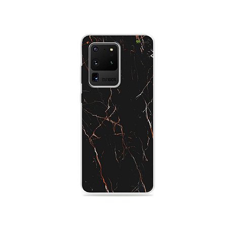 Capa para Galaxy S20 Ultra - Marble Black