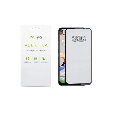 Película de Vidro 3D para LG K61 - 99Capas - 99capas - Capinhas e cases  personalizadas para celular
