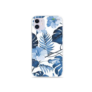 Capa para Iphone 12 - Flowers in Blue