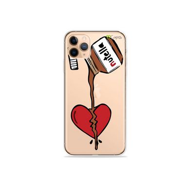 Capa (Transparente) para iPhone 12 Pro - Nutella