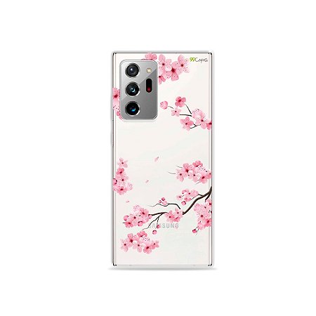 Capa (Transparente) para Galaxy Note 20 Ultra - Cerejeiras