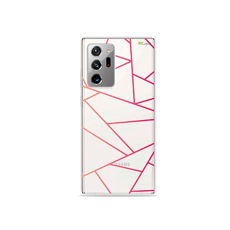 Capa (Transparente) para Galaxy Note 20 Ultra - Abstrata