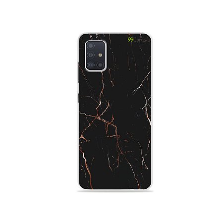Capinha para Galaxy A51 - Marble Black