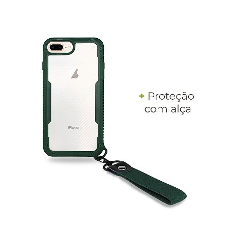 Capa Hold Verde para iPhone 7 Plus - 99Capas