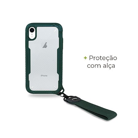 Capa Hold Verde para iPhone XR - 99Capas