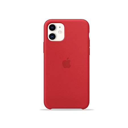Silicone Case Vermelha para iPhone 11 - 99Capas