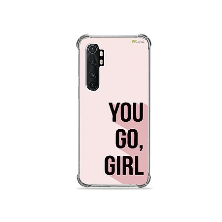 Capa para Xiaomi Mi Note 10 Lite - You Go, Girl