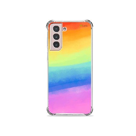 Capa para Galaxy S21 - Rainbow
