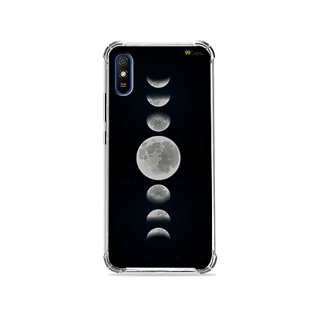 Capa para Redmi 9i - Fases da Lua