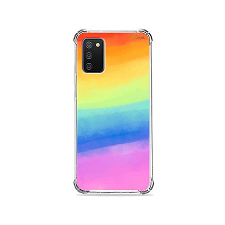 Capa para Galaxy A02s - Rainbow