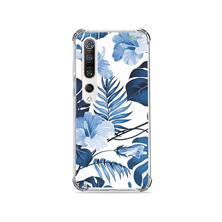 Capa para Xiaomi Mi 10 Pro - Flowers in Blue