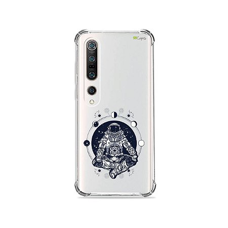 Capa (Transparente) para Xiaomi Mi 10 Pro - Astronauta