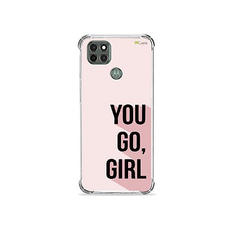 Capa para Moto G9 Power - You Go, Girl
