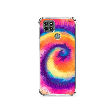 Capa para Moto G9 Power - Tie Dye Roxo