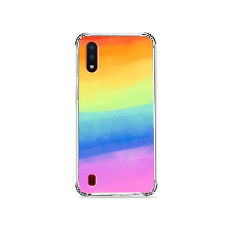 Capa para Galaxy A01 - Rainbow