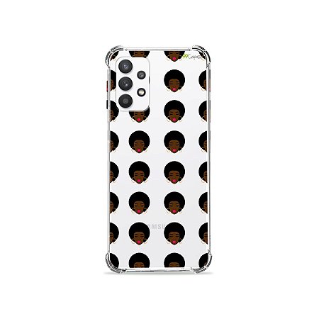 Capa (Transparente) para Galaxy A52 - Black Girl
