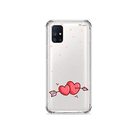 Capa (Transparente) para Galaxy M51 - In Love